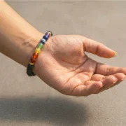 7 Chakra Natural Stone Bracelet for Balance, Energy & Healing - Image 3