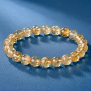 Citrine Natural Stone Bracelet for Wealth, Abundance & Success