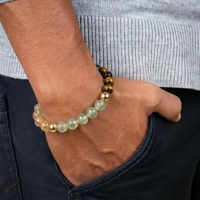 Money Magnet Natural Multi Stones Bracelet for Wealth, Luck & Success - Image 4