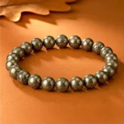 Money Magnet Pyrite Natural Stone Bracelet for Wealth, Success & Abundance