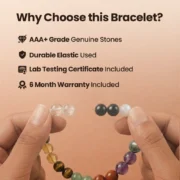 Sampurnam All-in-One 12 Natural Stones Bracelet for Wealth, Protection & Balance - Image 6